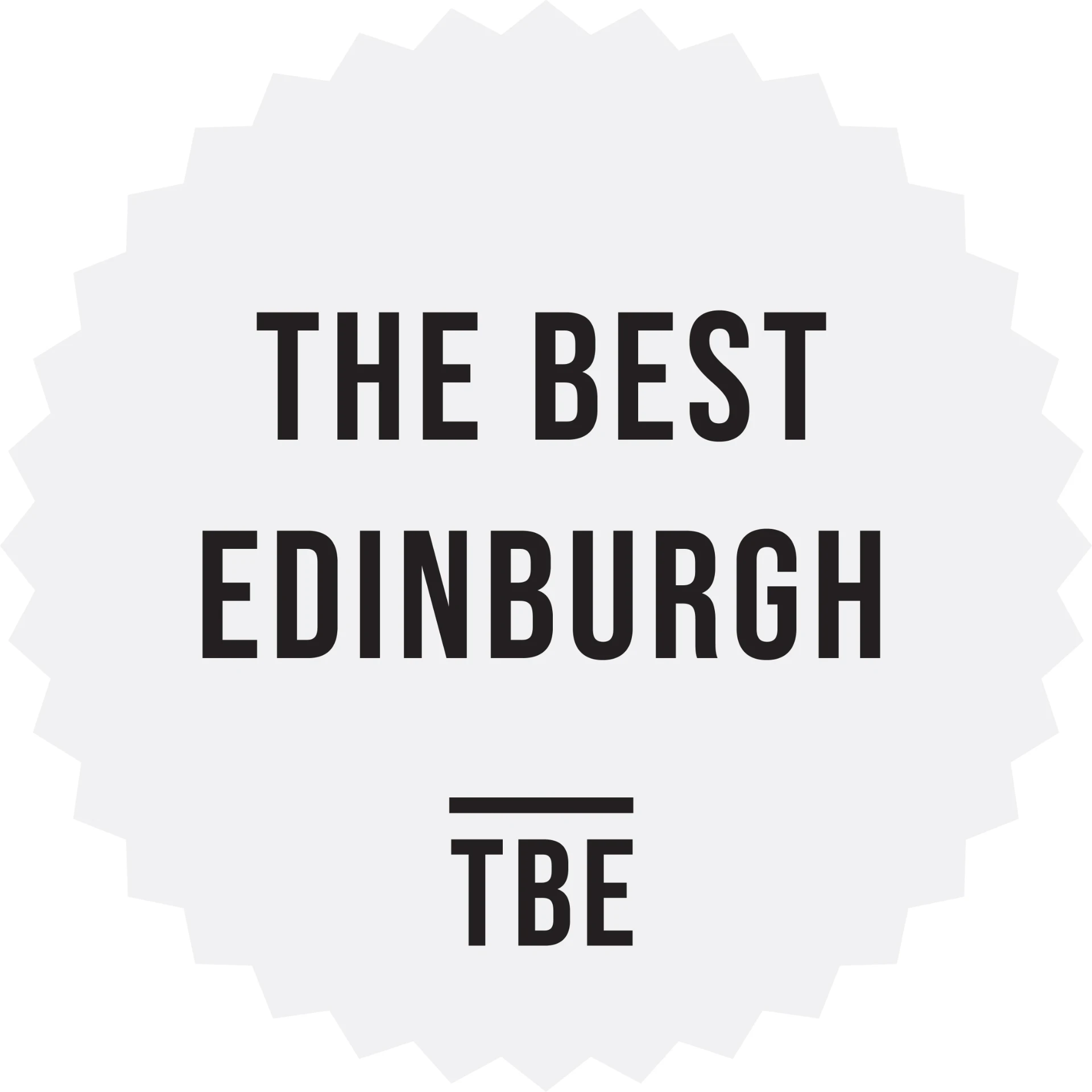 The Best Edinburgh rating badge
